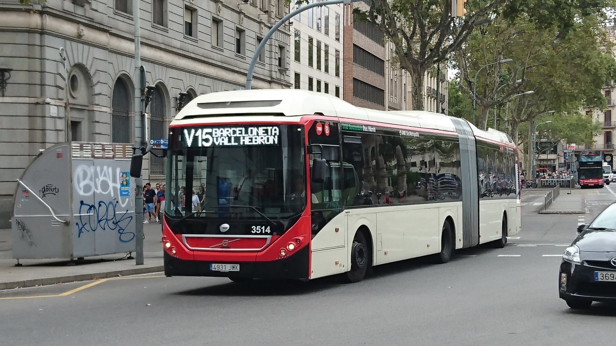 Испания, Volvo 7900A Hybrid № 3514