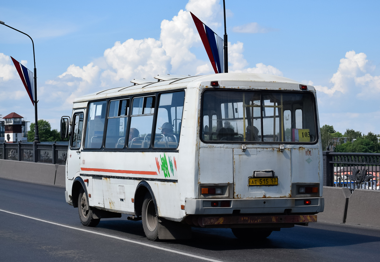 Новгородская область, ПАЗ-32054 № 101