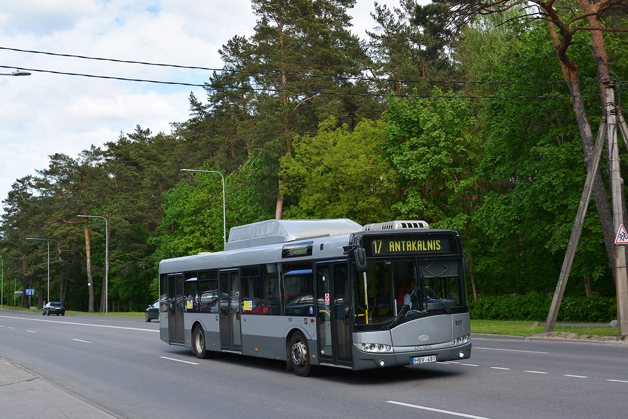 Lithuania, Solaris Urbino III 12 CNG # 957