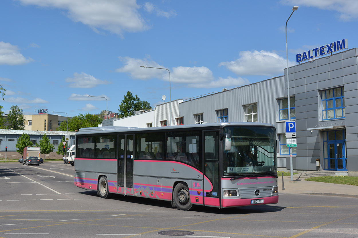 Литва, Mercedes-Benz O550 Integro № 54