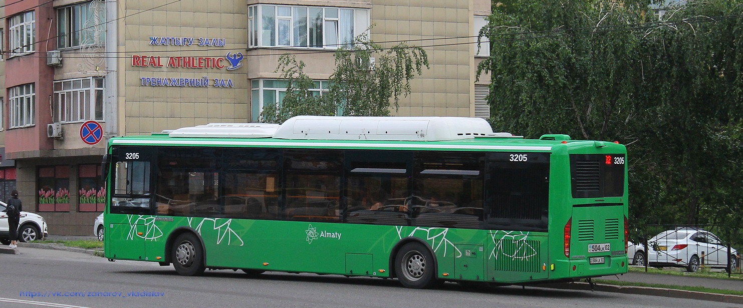 Алматы, Zhong Tong LCK6125HGAN № 3205