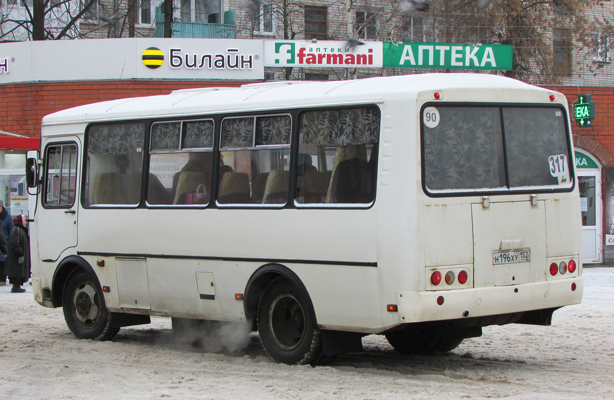 Нижегородская область, ПАЗ-32053 № Н 196 ХУ 152