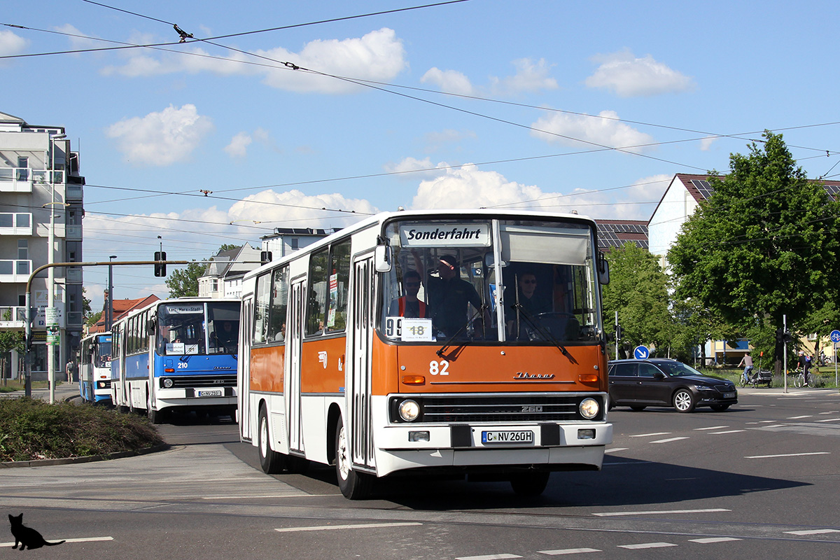 Саксония, Ikarus 260.02 № 82; Бранденбург — 6. Ikarus-Bus-Treffen in Deutschland & Tag der offenen Tür  — Cottbus, 18.05.2019
