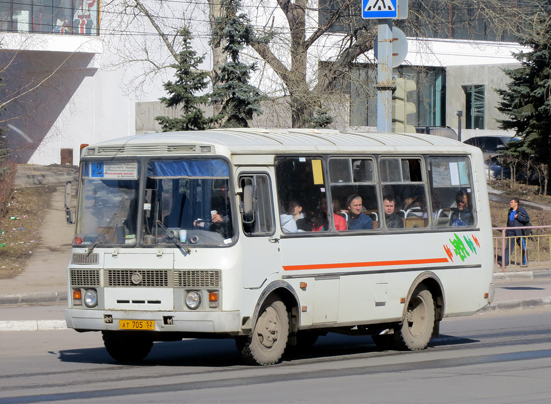 Нижегородская область, ПАЗ-32054 № АТ 705 52