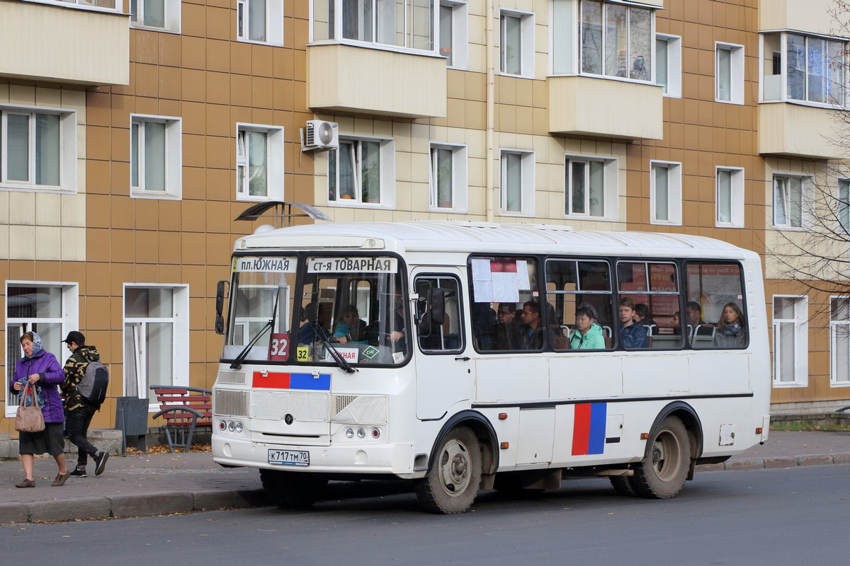 Томская область, ПАЗ-32054 № К 717 ТМ 70