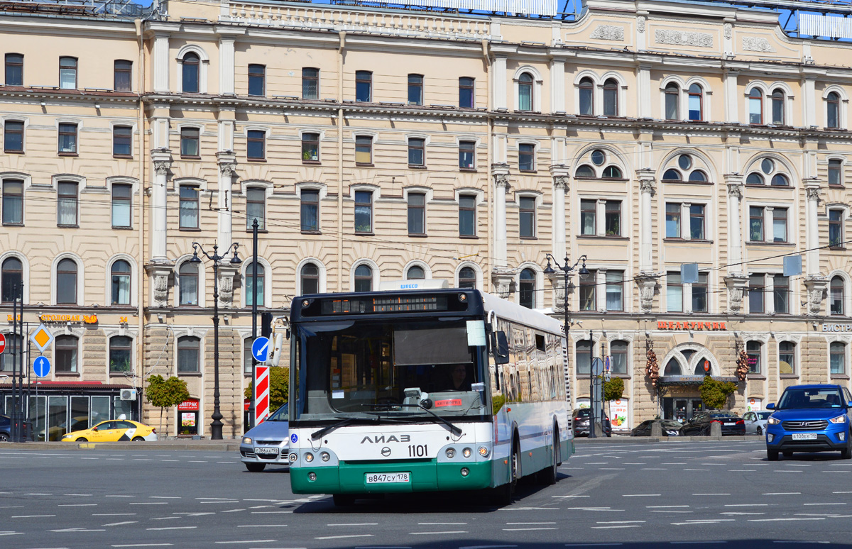 Санкт-Петербург, ЛиАЗ-5292.60 № 1101