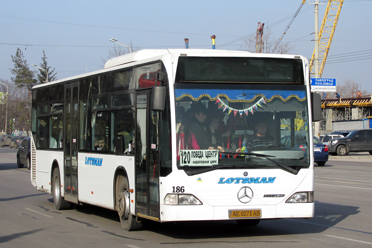 Днепропетровская область, Mercedes-Benz O530 Citaro (Spain) № 186