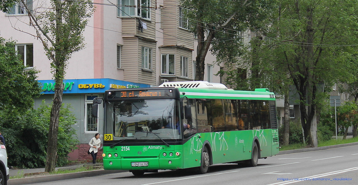 Almaty, LiAZ-5292.65 sz.: 2154