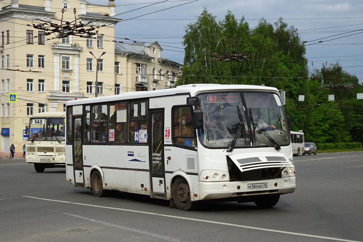 Ярославская область, ПАЗ-320412-05 № М 384 ВО 76