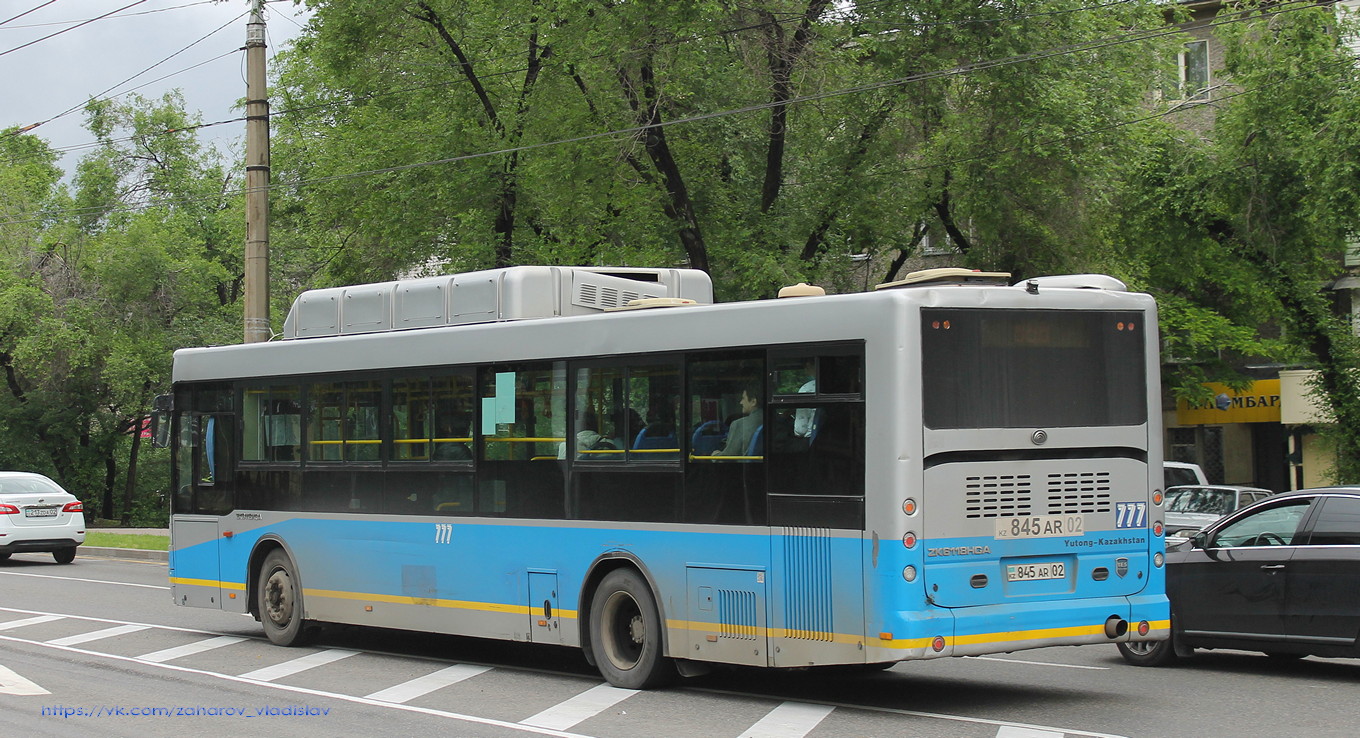 Алматы, Yutong ZK6118HGA № 777