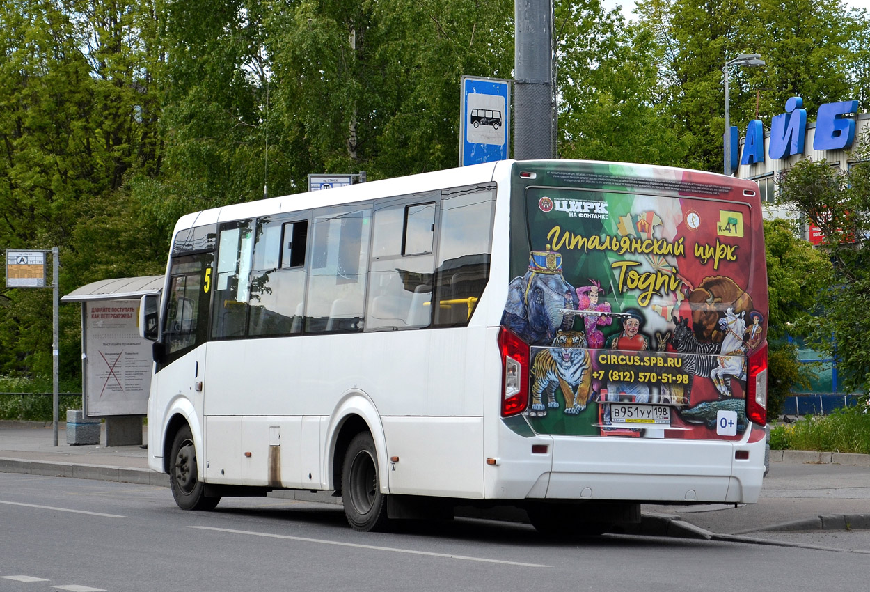 Санкт-Петербург, ПАЗ-320435-04 "Vector Next" № В 951 УУ 198