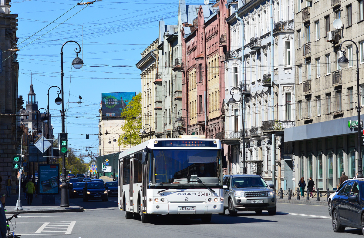 Санкт-Петербург, ЛиАЗ-5292.60 № 2348