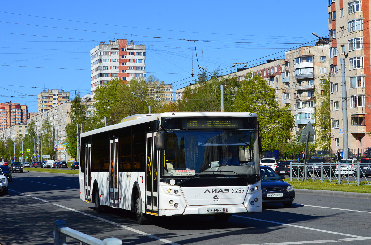 Санкт-Петербург, ЛиАЗ-5292.30 № 2259