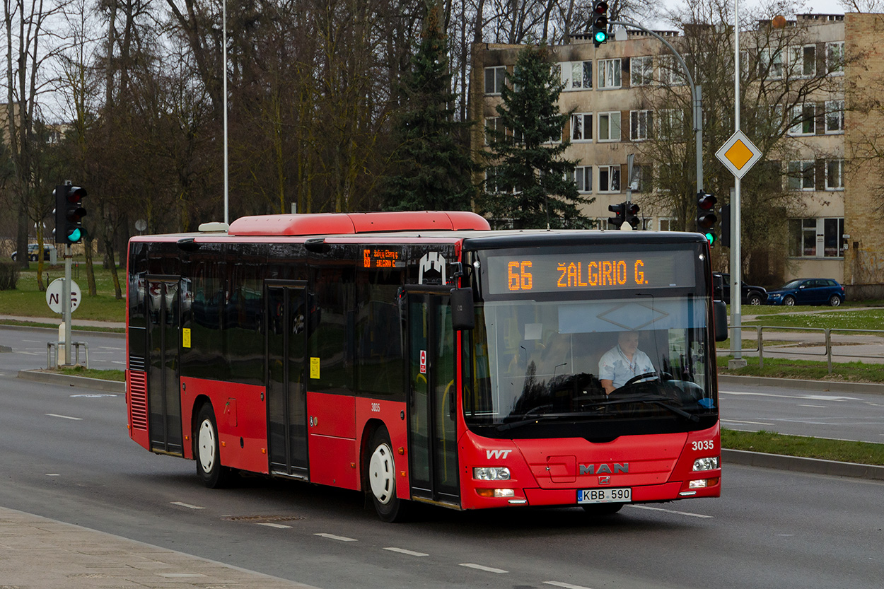 Литва, MAN A21 Lion's City NL273 № 3035