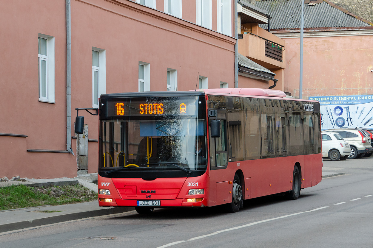 Литва, MAN A21 Lion's City NL273 № 3031