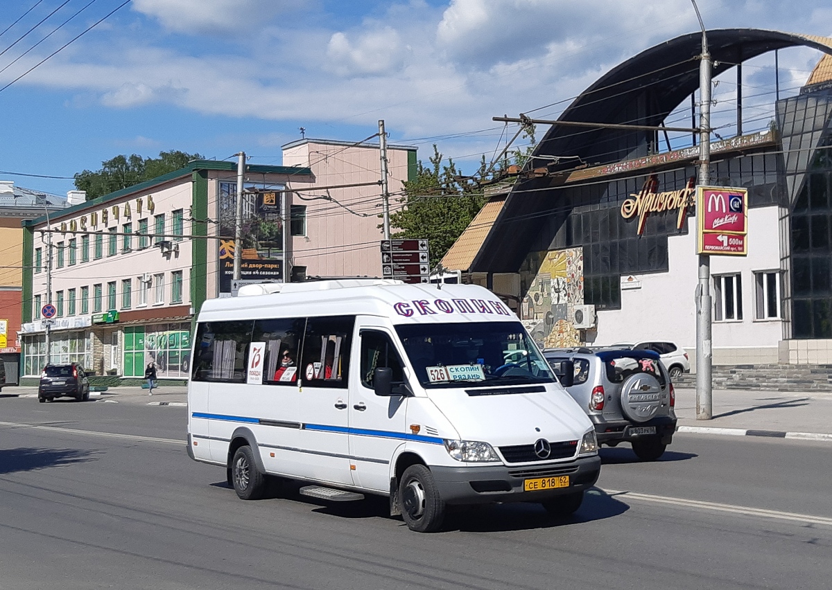 Рязанская область, Луидор-223214 (MB Sprinter Classic) № СЕ 818 62