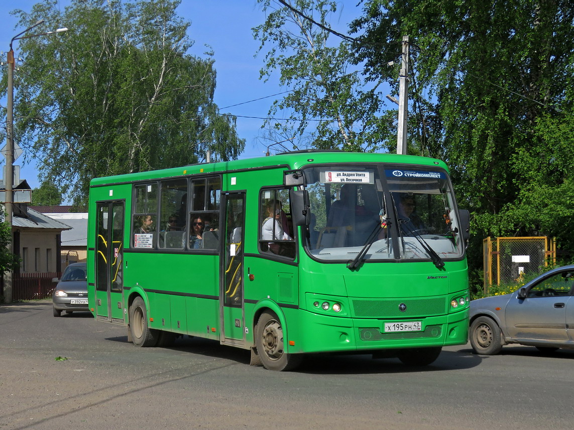 Кировская область, ПАЗ-320414-04 "Вектор" (1-2) № Х 195 РН 43