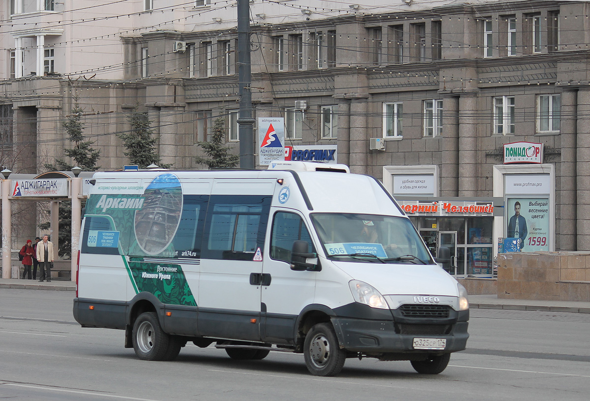 Челябинская область, Нижегородец-2227UR (IVECO Daily) № 406