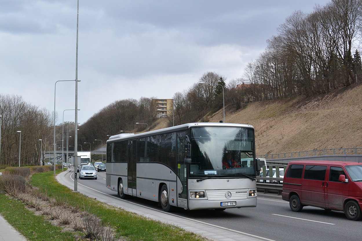 Литва, Mercedes-Benz O550 Integro № 60