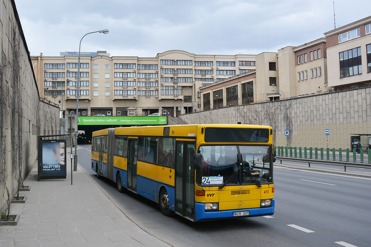 Литва, Mercedes-Benz O405G № 473