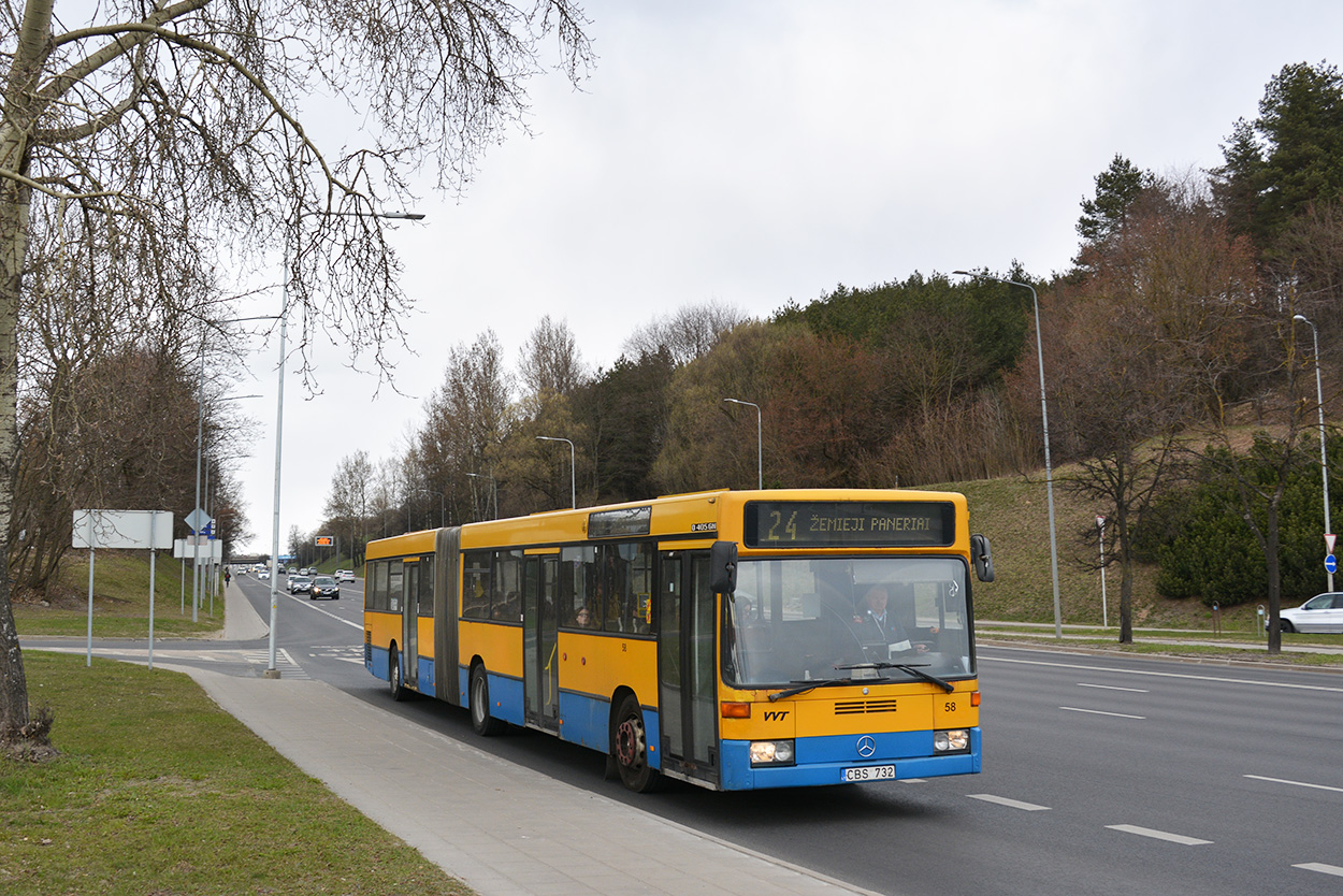 Lithuania, Mercedes-Benz O405GN # 058