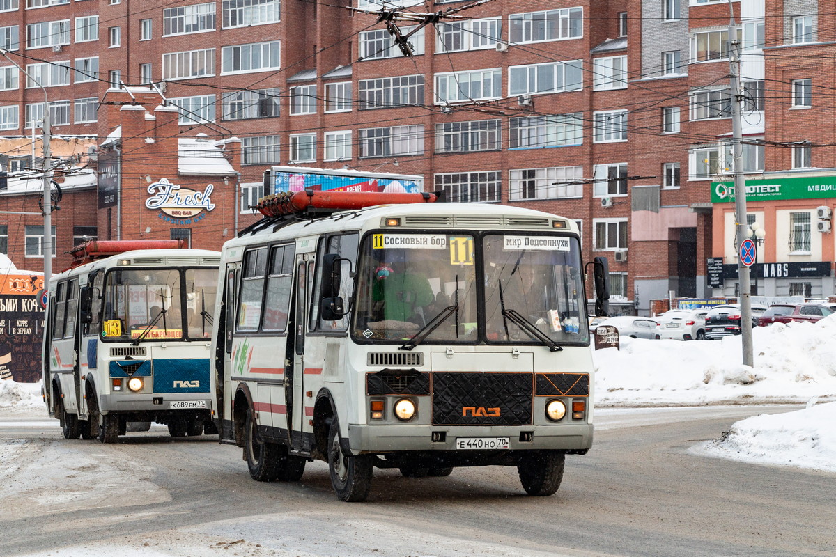 Томская область, ПАЗ-32054 № Е 440 НО 70