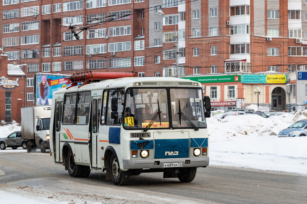 Томская область, ПАЗ-32054 № К 689 ЕМ 70