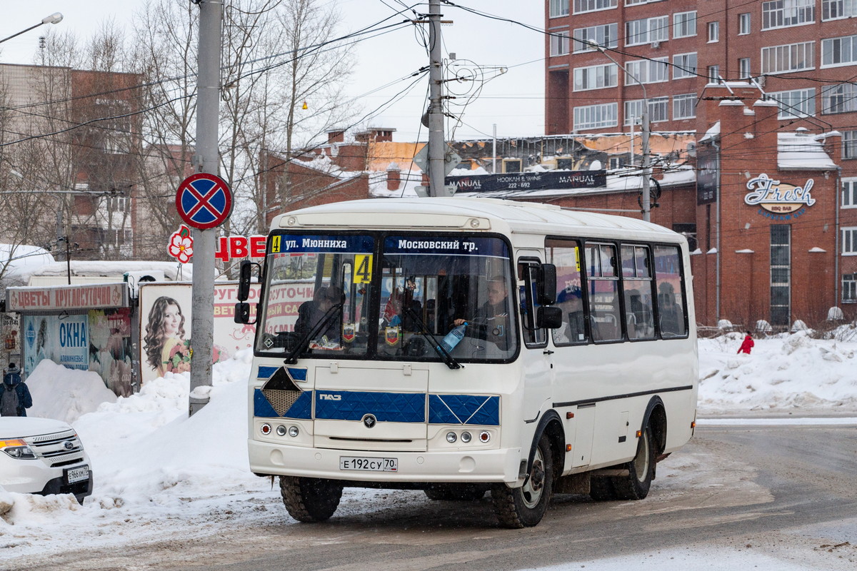 Томская область, ПАЗ-32054 № Е 192 СУ 70