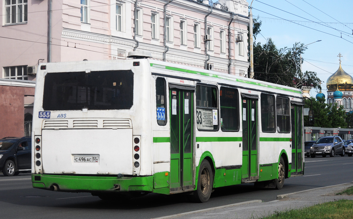 Omsk region, LiAZ-5256.45 č. 555