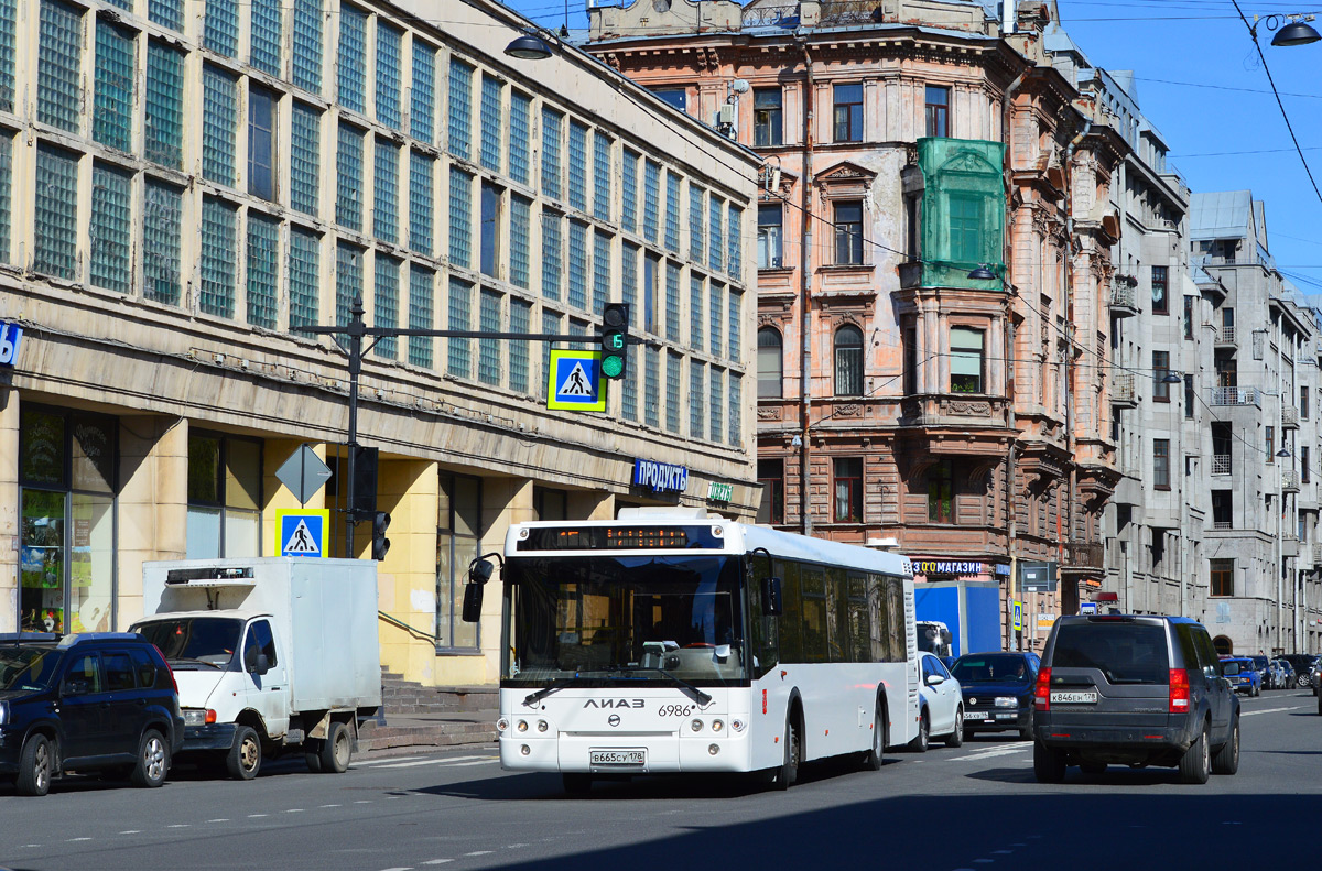 Санкт-Петербург, ЛиАЗ-5292.60 № 6986