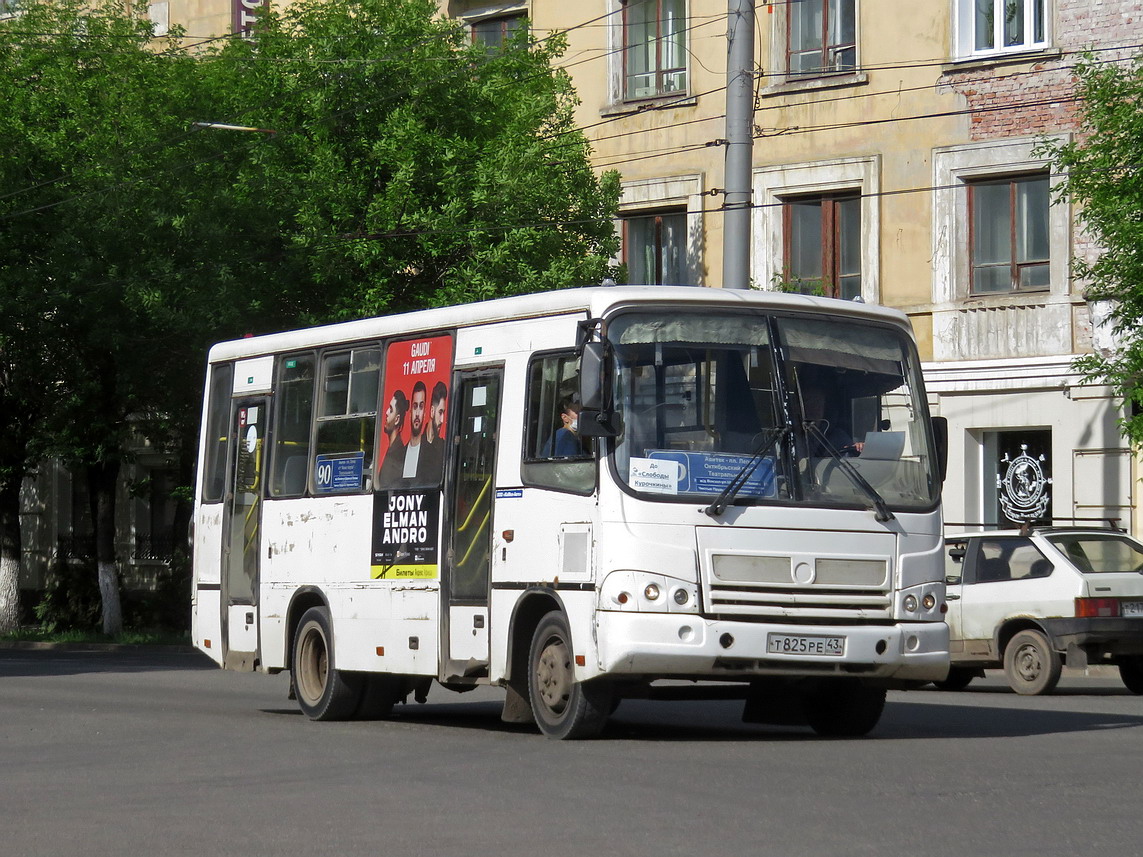 Кировская область, ПАЗ-320402-03 № Т 825 РЕ 43