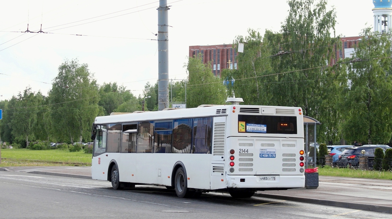 Санкт-Петербург, ЛиАЗ-5292.60 № 2144