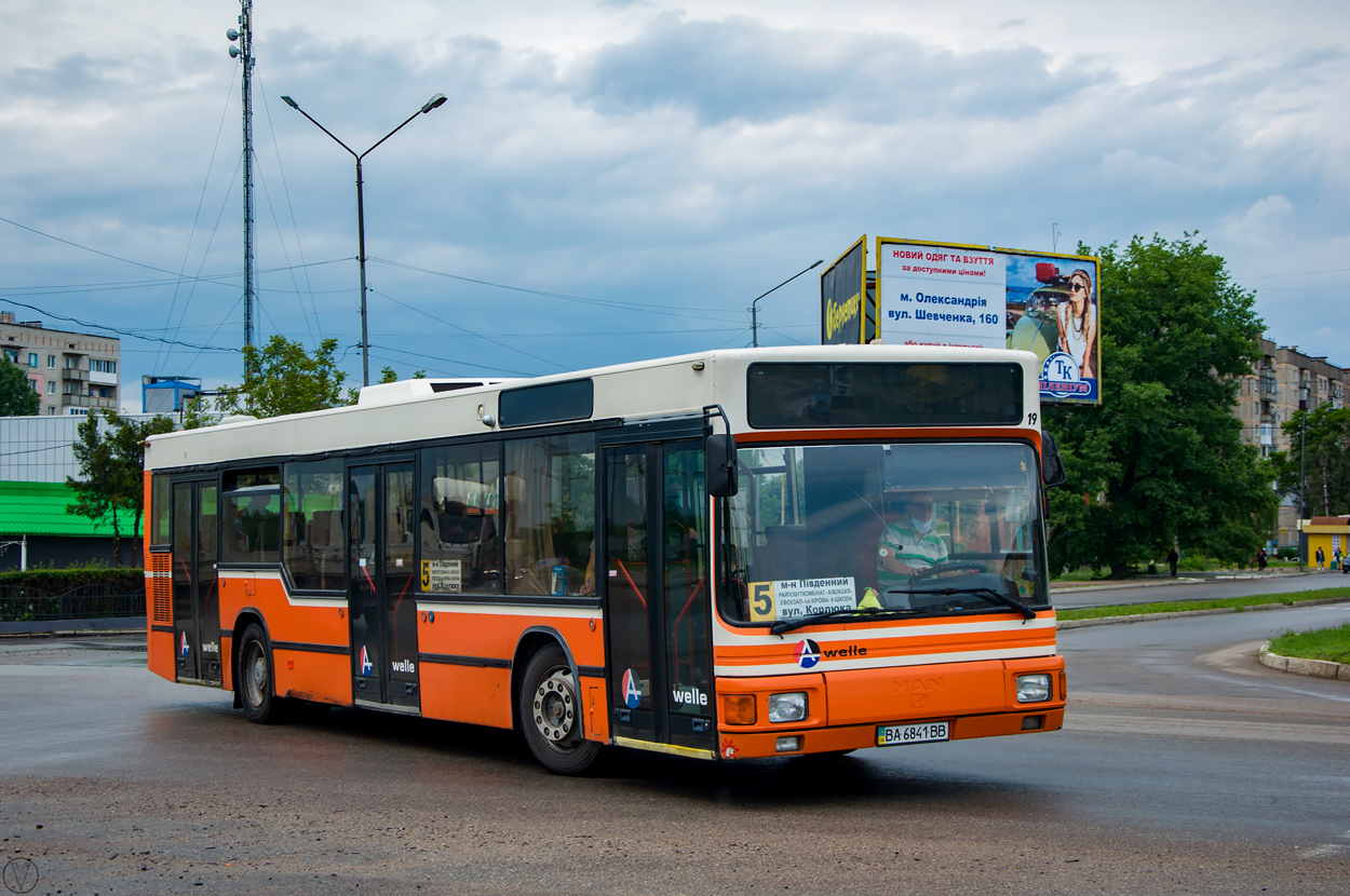 Кировоградская область, MAN A10 NL202 № BA 6841 BB