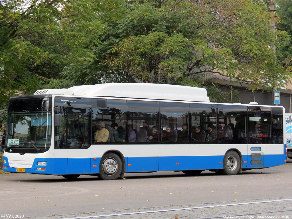 Днепропетровская область, MAN A20 Lion's City Ü NÜ313 CNG № AE 2988 AB