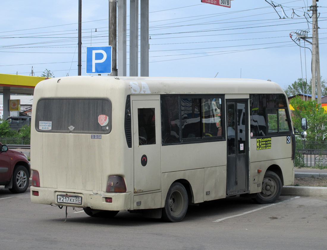 Бурятия, Hyundai County SWB C08 (РЗГА) № К 217 КХ 03