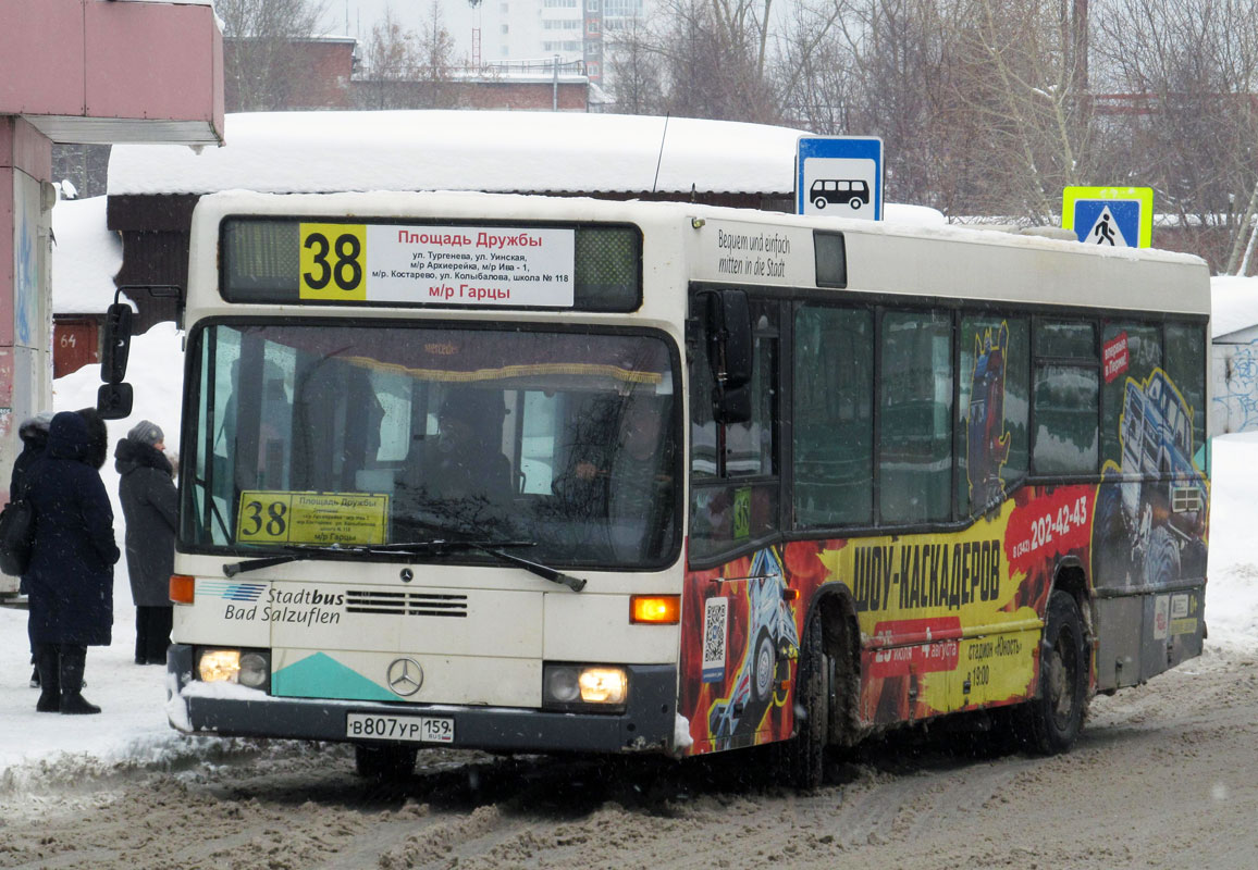 Пермский край, Mercedes-Benz O405N2K № В 807 УР 159