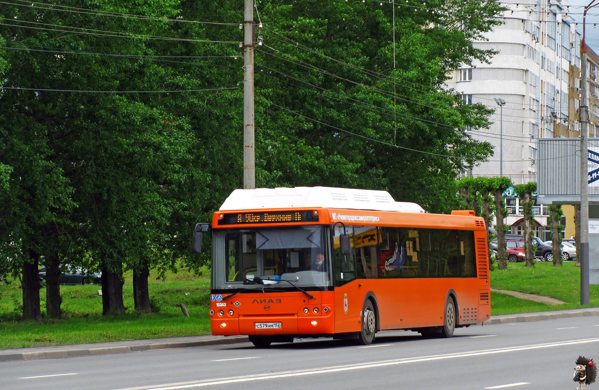 Нижегородская область, ЛиАЗ-5292.67 (CNG) № 15343