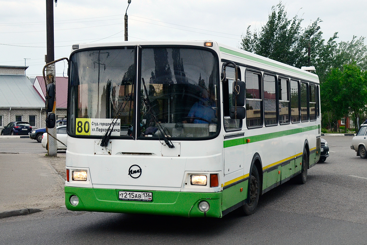 Воронежская область, ЛиАЗ-5256.35 № Т 215 АВ 136