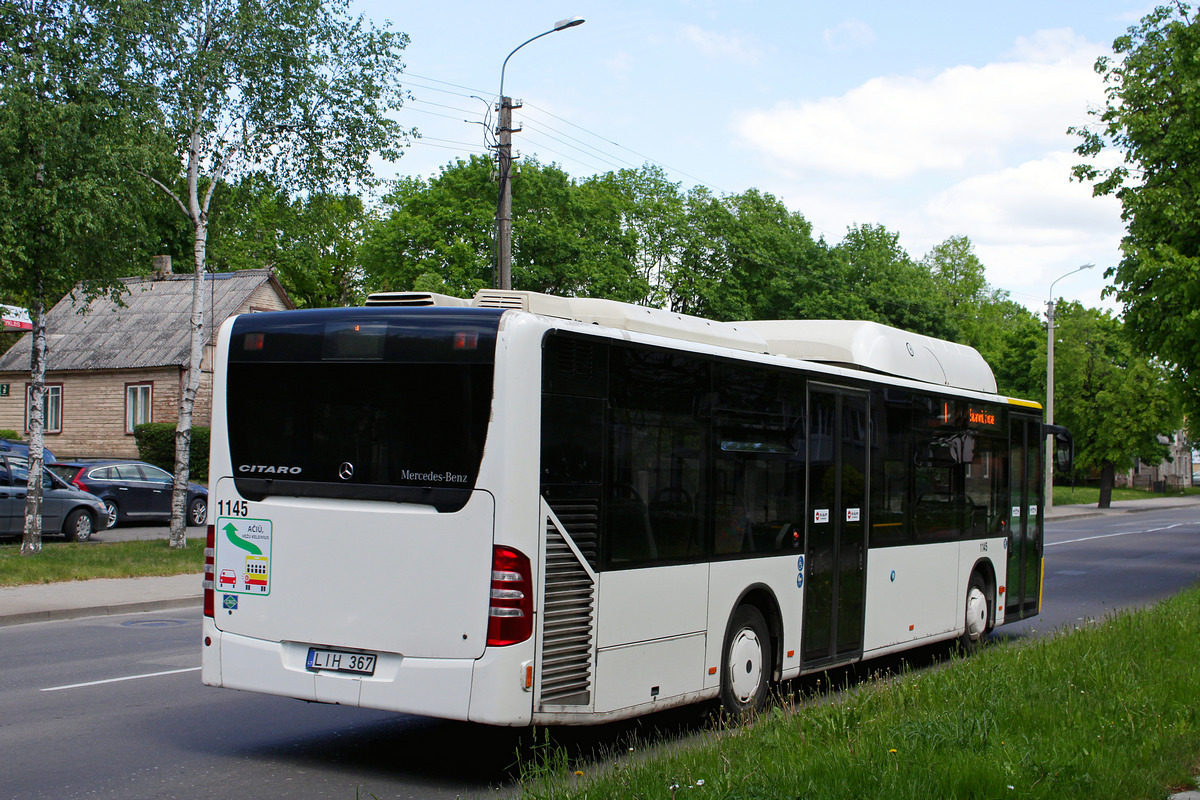 Литва, Mercedes-Benz O530 Citaro facelift CNG № 1145