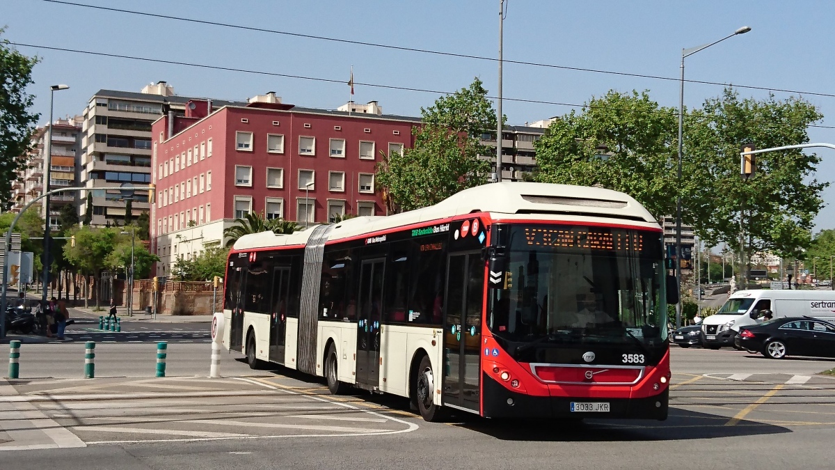 Spain, Volvo 7900A Hybrid № 3583