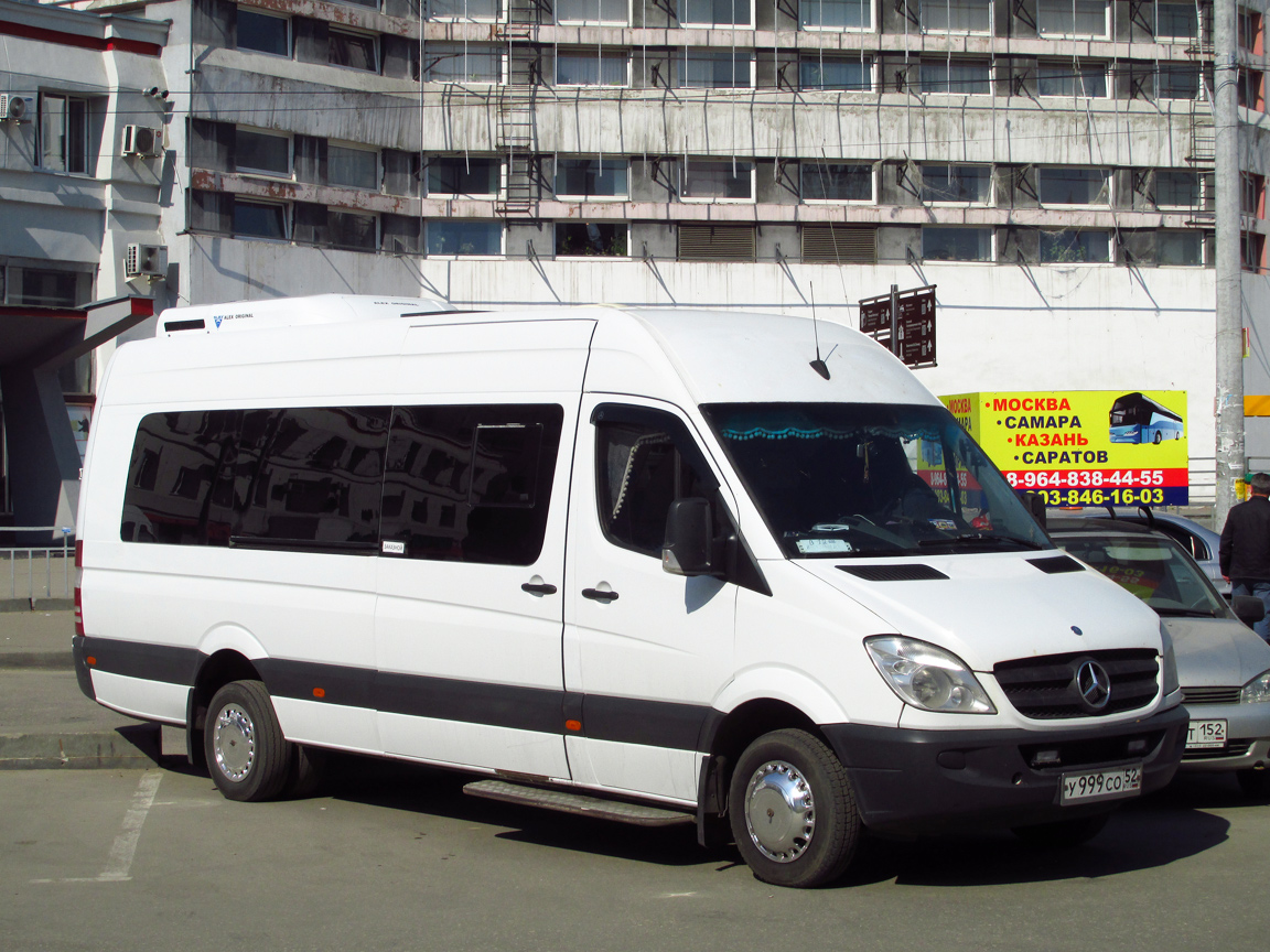 Нижегородская область, Луидор-223602 (MB Sprinter) № У 999 СО 52 — Фото —  Автобусный транспорт