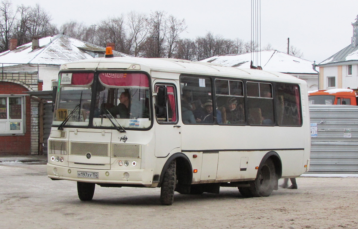 Нижегородская область, ПАЗ-32053 № Н 197 ХУ 152