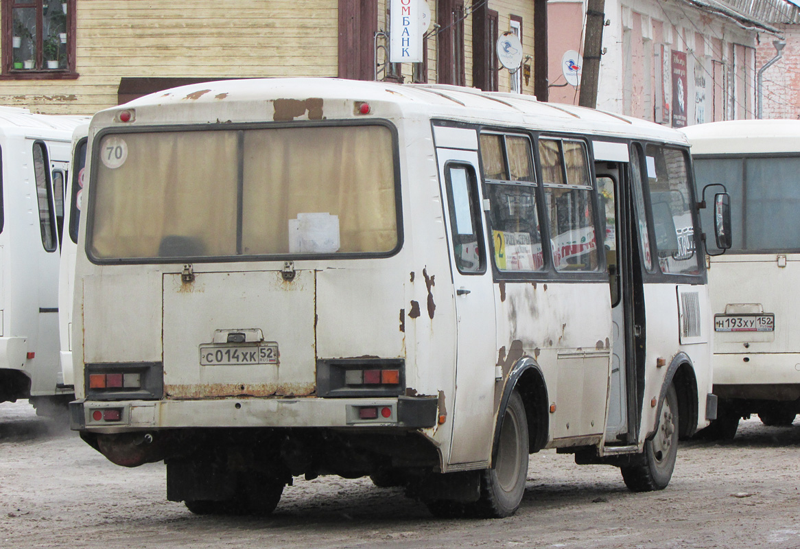 Нижегородская область, ПАЗ-32053 № С 014 ХК 52