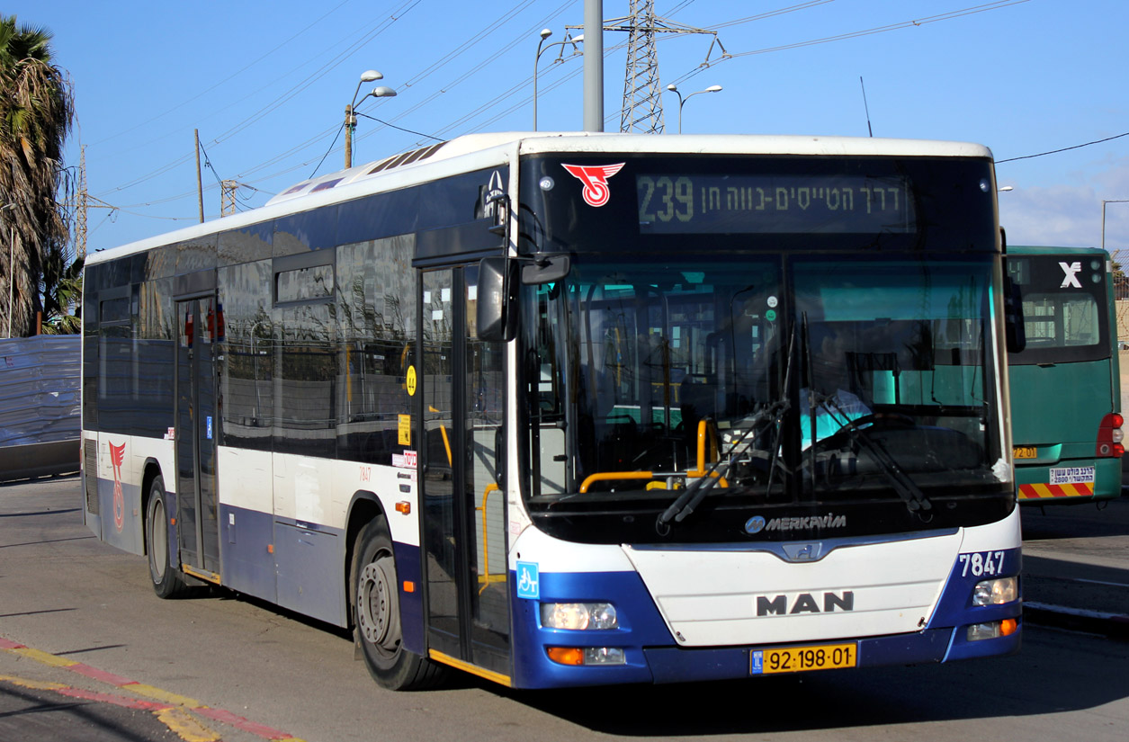 Израиль, Merkavim 3405 № 7847