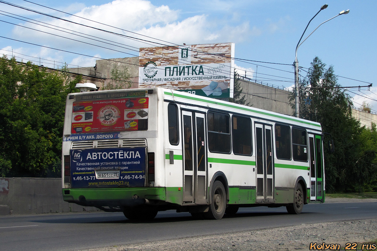 Алтайский край, ЛиАЗ-5256.36 № К 651 СС 22