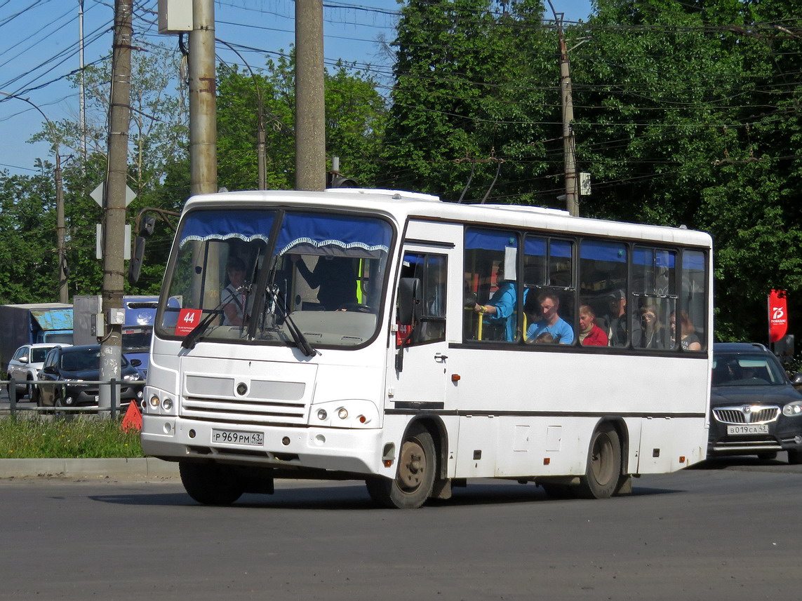 Kirov region, PAZ-320402-05 Nr. Р 969 РМ 43