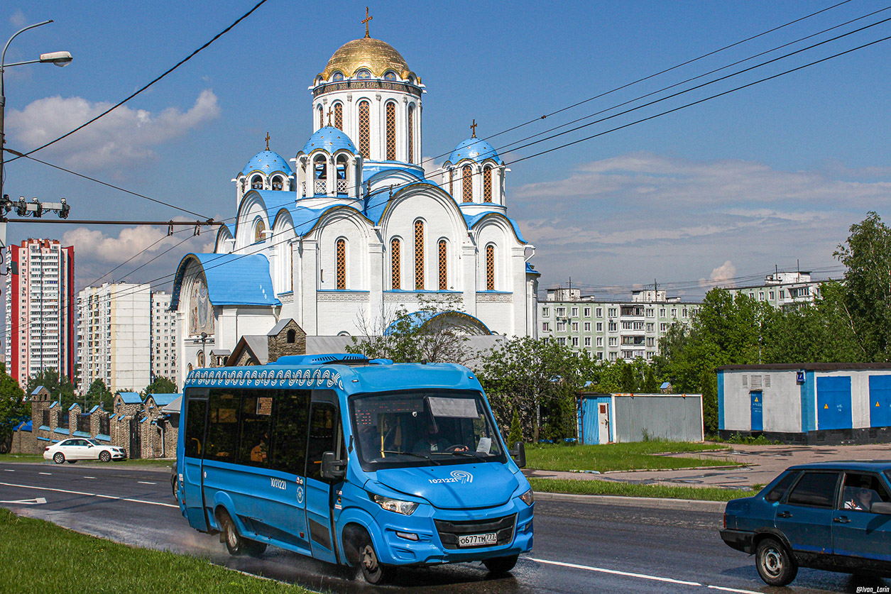 Москва, Нижегородец-VSN700 (IVECO) № 1021221