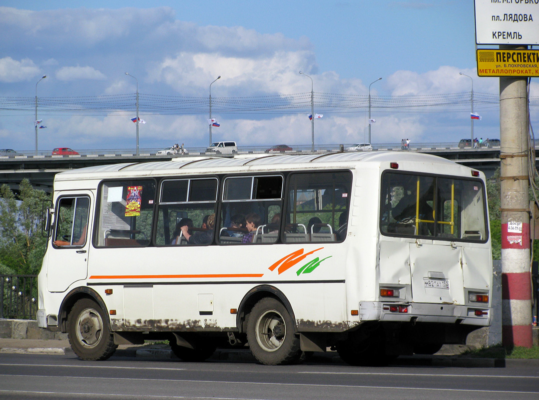 Нижегородская область, ПАЗ-32054 № М 821 АТ 152