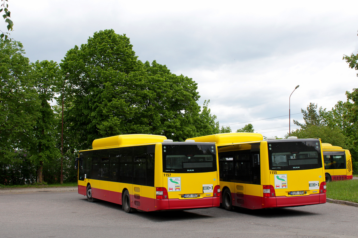 Литва, MAN A21 Lion's City NL273 CNG № 1157