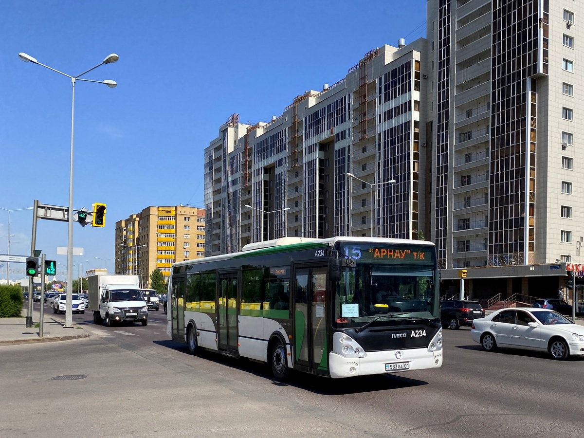 Астана, Irisbus Citelis 12M № A234